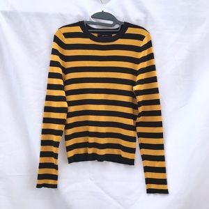 Black & Yellow Stripes Sweater